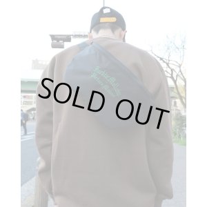 画像1: ラスト1個で終了 FUCKIN' MELLOW CLOTHING x PICTURE MOUSE / ボディーバッグ BLACK x GREEN