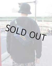 ラスト1個で終了 FUCKIN' MELLOW CLOTHING x PICTURE MOUSE / ボディーバッグ NAVY x YELLOW