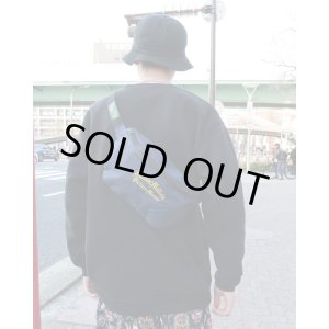 画像1: ラスト1個で終了 FUCKIN' MELLOW CLOTHING x PICTURE MOUSE / ボディーバッグ NAVY x YELLOW