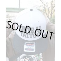 ラスト1枚で終了 Tokarev Clothing Store & Central Tattoo Parlor / BALL&CHAIN別注 スナップバックキャップ BLACK x WHITE