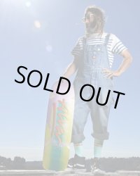 ラスト1足で終了 MERGE4 SOCKS / TONY ALVA - LOGO ON STRIPE ソックス