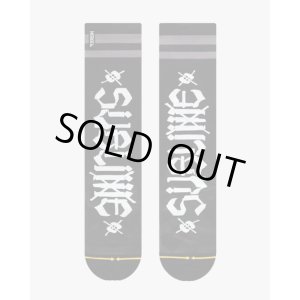 画像4: ラスト1足で終了 MERGE4 SOCKS / SUBLIME - CHAZ TAG BLACK ソックス