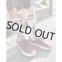 ラスト1足で終了 MERGE4 SOCKS / SUBLIME - CHAZ TAG WHITE ソックス