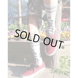 画像2: ラスト1足で終了 MERGE4 SOCKS / SUBLIME - CHAZ TAG WHITE ソックス