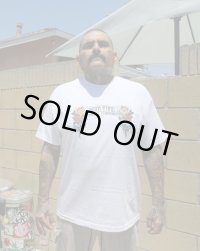XLラスト1枚で終了 "OPIE ORTIZ x BALL&CHAIN" / Doin Time コラボTシャツ ホワイト