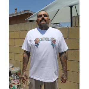 画像1: "OPIE ORTIZ x BALL&CHAIN" / Doin Time コラボTシャツ ホワイト