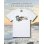 画像1: "OPIE ORTIZ x BALL&CHAIN" / Skull & Rose コラボTシャツ ホワイト (1)