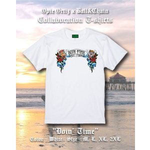 画像8: "OPIE ORTIZ x BALL&CHAIN" / Doin Time コラボTシャツ ホワイト