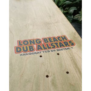 画像15: 1枚限定 鬼レア 国宝クラス 当時物 新品 未使用 LONG BEACH DUB ALLSTARS / 1999リリース Right Back 促販用 スケートボードデッキ ウッドイエロー