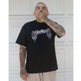 残りL,XLサイズのみ "OPIE ORTIZ x BALL&CHAIN" / Doin Time コラボTシャツ ブラック