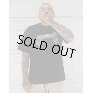 画像1: Lサイズラスト1枚で終了 "OPIE ORTIZ x BALL&CHAIN" / Doin Time コラボTシャツ BLACK