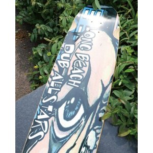 画像9: 1枚限定 鬼レア 国宝クラス 当時物 新品 未使用 LONG BEACH DUB ALLSTARS / 1999リリース Right Back 促販用 スケートボードデッキ ウッドイエロー