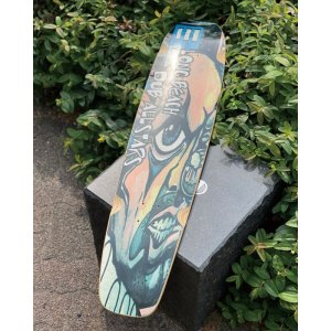 画像6: 1枚限定 鬼レア 国宝クラス 当時物 新品 未使用 LONG BEACH DUB ALLSTARS / 1999リリース Right Back 促販用 スケートボードデッキ ウッドイエロー
