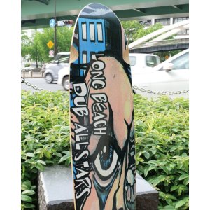 画像7: 1枚限定 鬼レア 国宝クラス 当時物 新品 未使用 LONG BEACH DUB ALLSTARS / 1999リリース Right Back 促販用 スケートボードデッキ ウッドイエロー