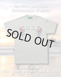 2XLラスト1枚で終了 "OPIE ORTIZ x BALL&CHAIN" / Doin Time コラボTシャツ ヘザーグレー
