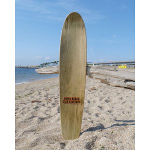 画像2: 1枚限定 鬼レア 国宝クラス 当時物 新品 未使用 LONG BEACH DUB ALLSTARS / 1999リリース Right Back 促販用 スケートボードデッキ ウッドイエロー