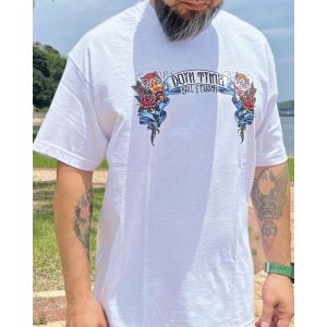 画像7: "OPIE ORTIZ x BALL&CHAIN" / Doin Time コラボTシャツ ホワイト