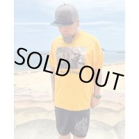 "OPIE ORTIZ x STONE SHOOT x BALL&CHAIN" / LBDA Posse トリプルコラボTシャツ ゴールド