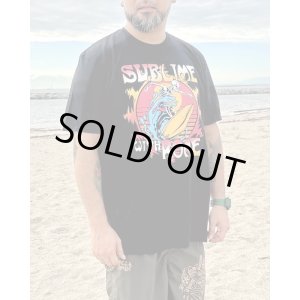 画像1: Lサイズラスト1枚で終了 SUBLIME with ROME / Death Surfer Tシャツ