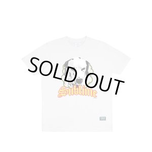 画像1: 2XLサイズ1枚のみ入荷 SUBLIME x POT MEETS POP I Love My Dog 半袖Tシャツ ホワイト