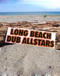 LONGBEACH DUB ALLSTARS / Right Back Logo ステッカー 