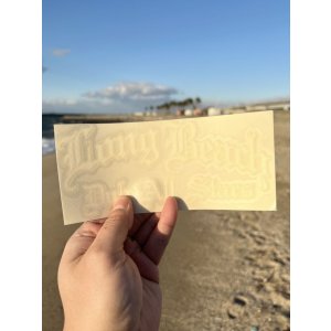 画像2: LONGBEACH DUB ALLSTARS / カッティングステッカー ホワイト
