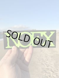 NOFX / Logo ステッカー GREEN