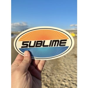 画像1: SUBLIME / Oval ステッカー (Copyright 2001)