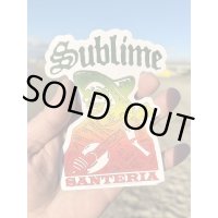 ラスト1枚で終了 SUBLIME / Santeria ステッカー