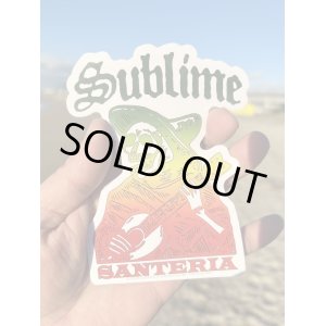 画像1: ラスト1枚で終了 SUBLIME / Santeria ステッカー
