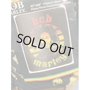 画像2: 1点のみ入荷 BOB MARLEY / Circle フリースブランケット