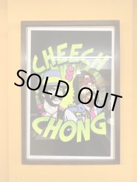 1枚のみ再入荷 Cheech & Chong / Faces ブラックライトポスター (88cm x 58cm)