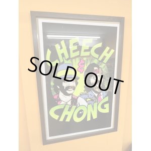 画像2: 1枚のみ再入荷 Cheech & Chong / Faces ブラックライトポスター (88cm x 58cm)