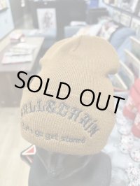FUCKIN' MELLOW CLOTHING / MMXX ニットキャップ キャメル