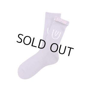 画像1: ching&co. / Symbol スケーターソックス ラベンダー