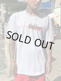 Lラスト1枚で終了 SUBLIME / Shadow Logo Tシャツ