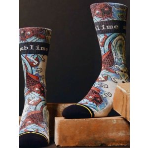 画像8: MERGE4 SOCKS / SUBLIME - BAD FISH ソックス