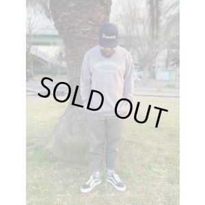画像1: FUCKIN' MELLOW / MMXX 長袖 Tシャツ CHARCOAL