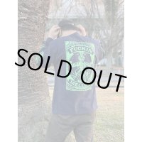 Mサイズラスト1枚で終了 FUCKIN' MELLOW / You'll be in my heart (Designed by JUN of ROULETTE) 長袖 Tシャツ NAVY