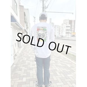 画像2: 2XLラスト1枚で終了 SUBLIME x POT MEETS POP Rasta Sun Logo 長袖Tシャツ ホワイト