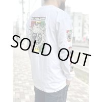 2XLラスト1枚で終了 SUBLIME x POT MEETS POP Rasta Sun Logo 長袖Tシャツ ホワイト