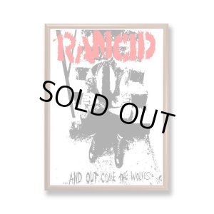 画像2: ラスト1枚で終了 RANCID / And Out Come The Wolves ポスター (84cm x 60cm)