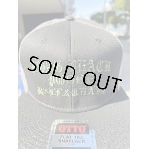 画像2: ラスト1枚で終了 FUCKIN' MELLOW CLOTHING / Long Beach Posse スナップバックメッシュキャップ BLACK x CHARCOAL