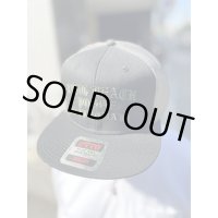 ラスト1枚で終了 FUCKIN' MELLOW CLOTHING / Long Beach Posse スナップバックメッシュキャップ BLACK x CHARCOAL