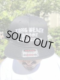 ラスト1枚で終了 FUCKIN' MELLOW CLOTHING / Long Beach Posse スナップバックメッシュキャップ BLACK