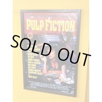 ラスト1枚で終了 PULP FICTION / Uma On Bed ポスター (90cm x 60cm)