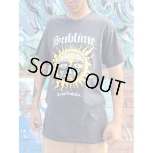 画像1: 送料無料 XLサイズ2枚のみ入荷 SUBLIME / Stamp Sun Tシャツ