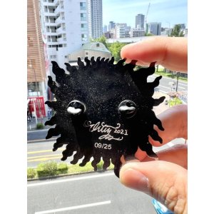 画像9: オーピーさん直買付アイテム 送料無料 ナンバリング入り 25個限定生産アイテム スパーレア SUBLIME x OPIE ORTIZ LIMITED EDITION BLACK METAL ENAMEL PIN