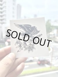 DGWD / BLUE DAGGER OWL ステッカー artwork by MR. LEE