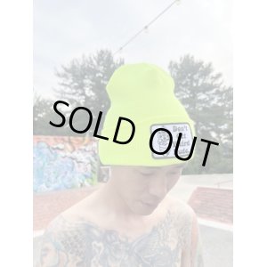画像3: "2月限定LBDAオフィシャルアイテム入荷記念" ラスト1枚で終了 DGWD / GUN TALK ニットキャップ YELLOW NEON